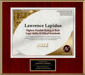 2022 Maryland Personal Injury Lawyer and DC Personal Injury Attorney Award