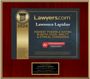 Best DC Personal Injury Lawyer Award